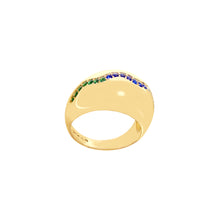 Load image into Gallery viewer, PERFECT CURVE RING IN NAVY
