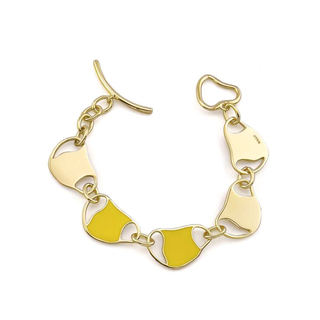 Camille Duo Mother of Pearl and Yellow