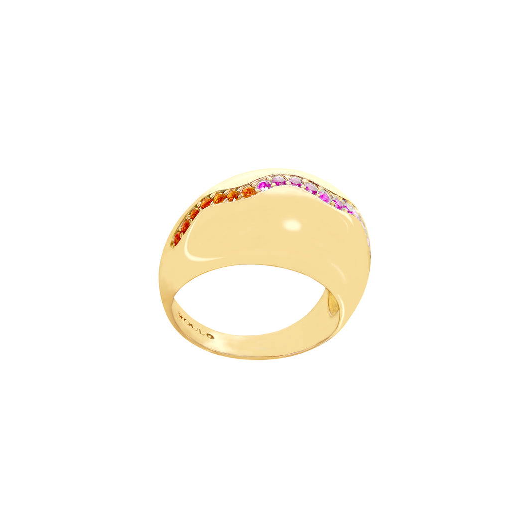 PERFECT CURVE RING IN PINK