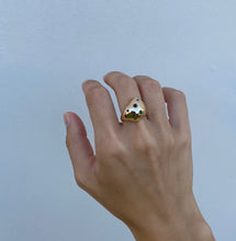Load image into Gallery viewer, SHAPELESS RING IN NAVY
